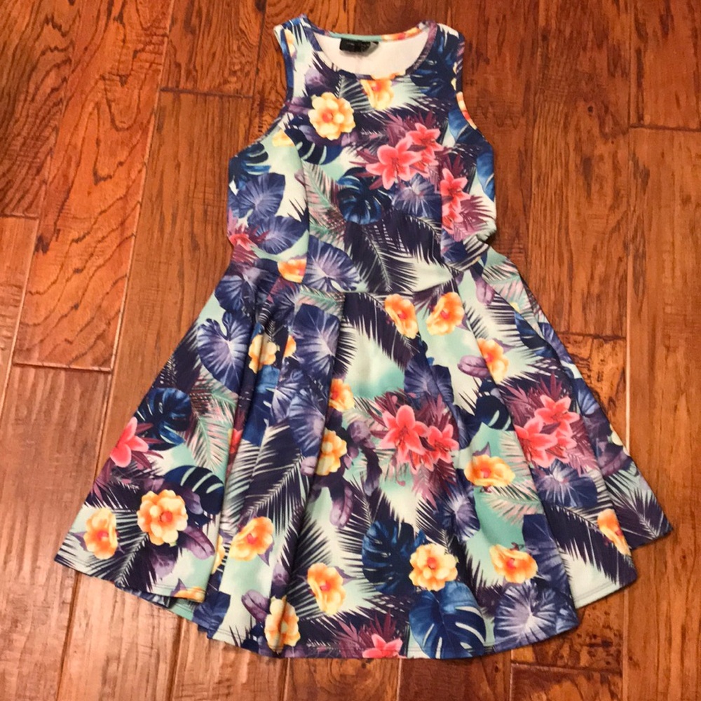 ❌SOLD❌Floral Skater Dress